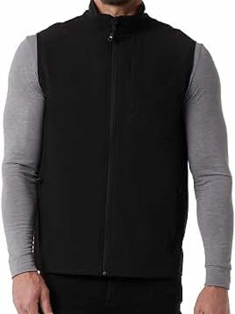 NWT 32 DEGREES HEAT #1736133 Black Full Zip Vest – Mens Med